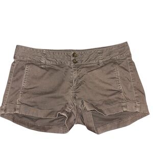 Express Tan Cargo Shorts Casual Style